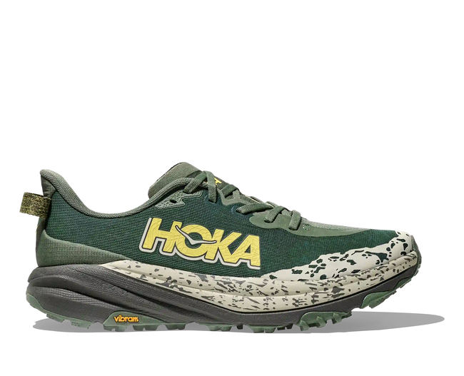 Hoka Herren Speedgoat 6 Farbe: Fern / Asphalt Grey