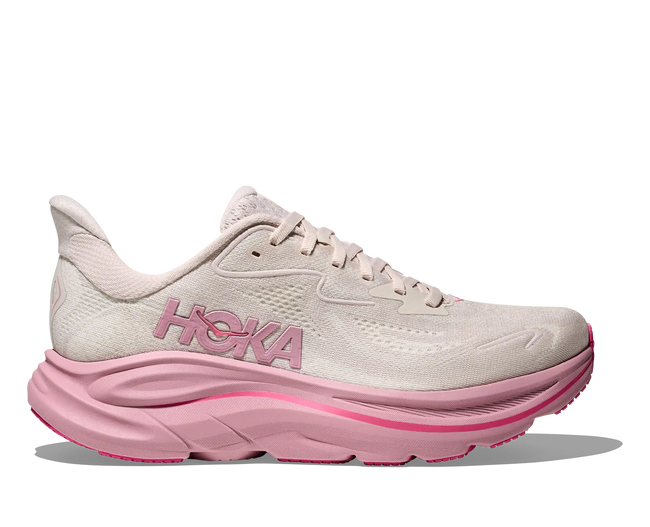 Hoka Damen Clifton 10 Farbe: Rose Cream / Dried Rose