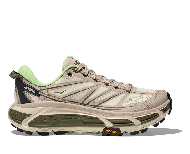 Hoka Herren Mafate Speed 2 Farbe: Putty / Eucalyptus