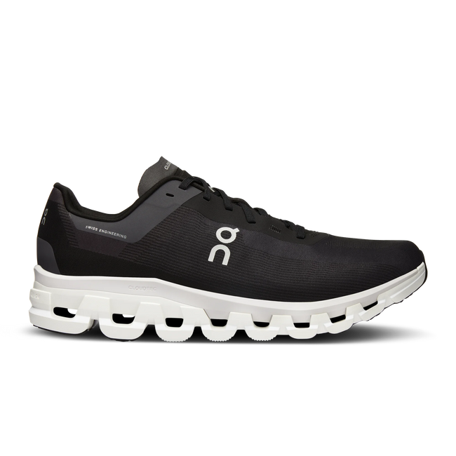 On Herren Schuh Cloudflow 4 Farbe: Black | White