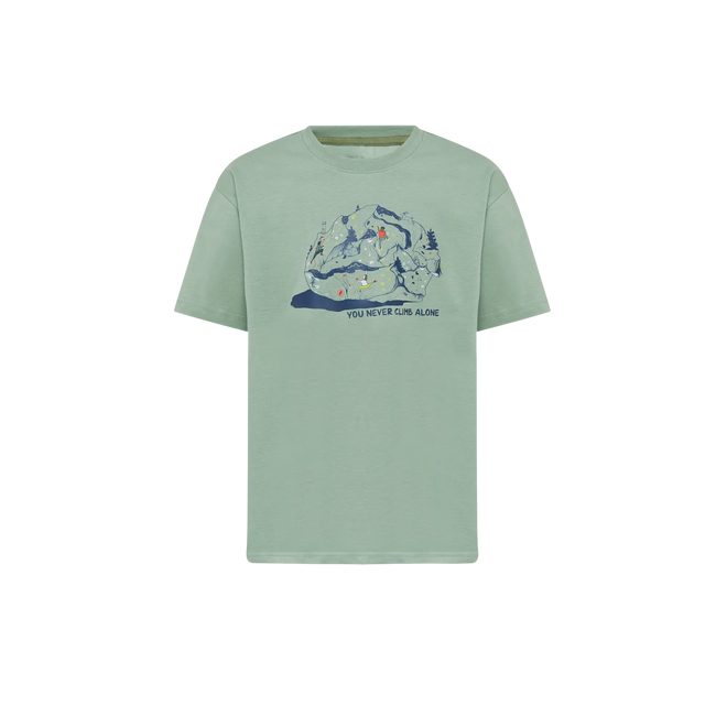 Mammut Kinder Mammut Base T-Shirt Climbing Farbe: willow