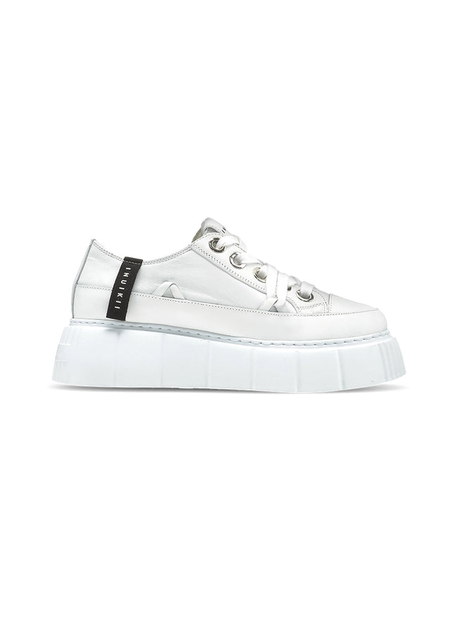 Inuikii Damen Schuhe MATILDA Leather Low Farbe: White