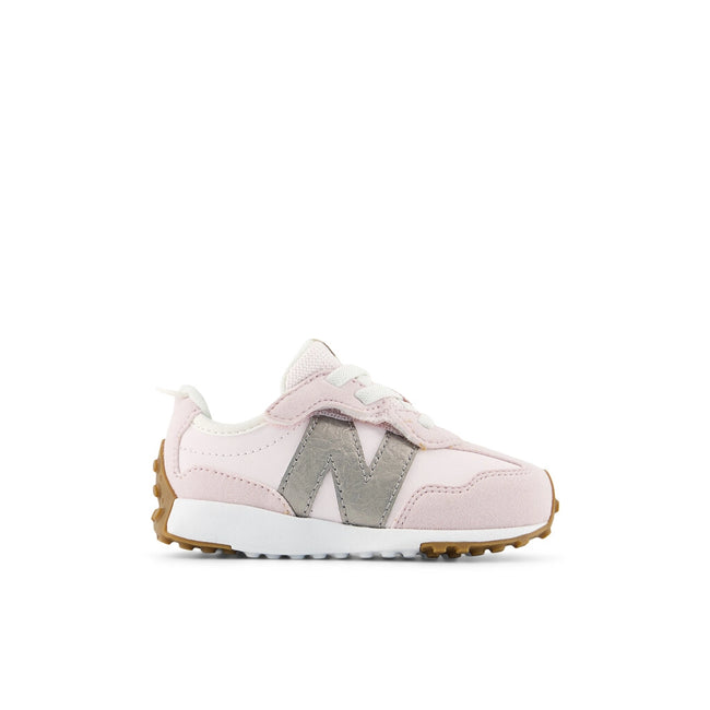New Balance Kinder Schuhe 327 Sneaker Farbe: pink salt / dark silver metallic