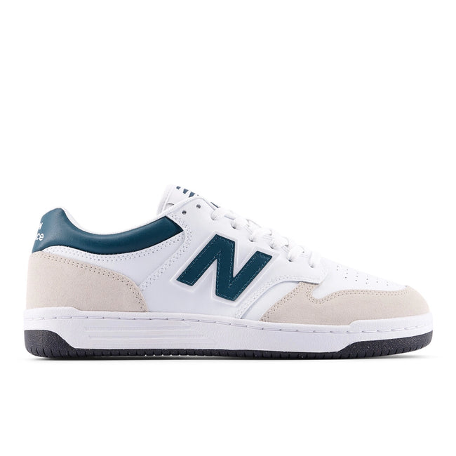 New Balance Unisex Schuhe 480 Varsity Sneaker Farbe: white/medusa green