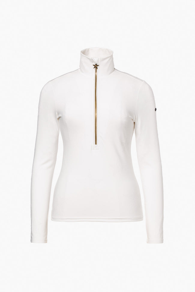 Goldbergh Damen YURA Ski Pully Farbe: snow white