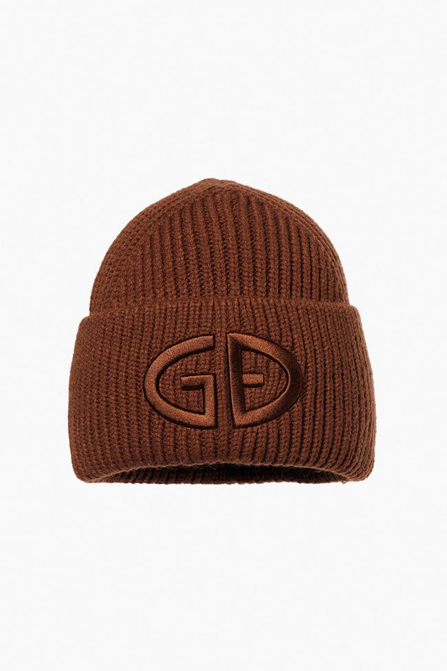 Goldbergh Damen Valerie Beanie Farbe: deep mocha