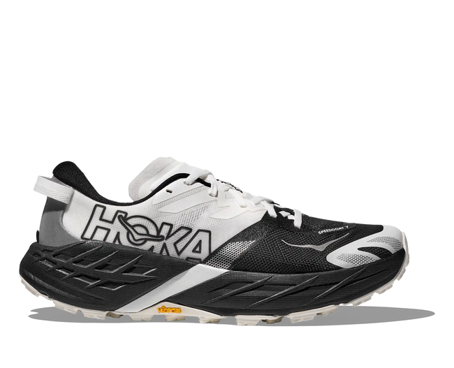 Hoka Herren Speedgoat 7 Farbe: Black / White