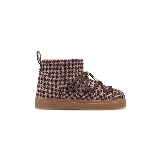 Inuikii Damen Schuhe Plaid Low Sneaker Farbe: Rose