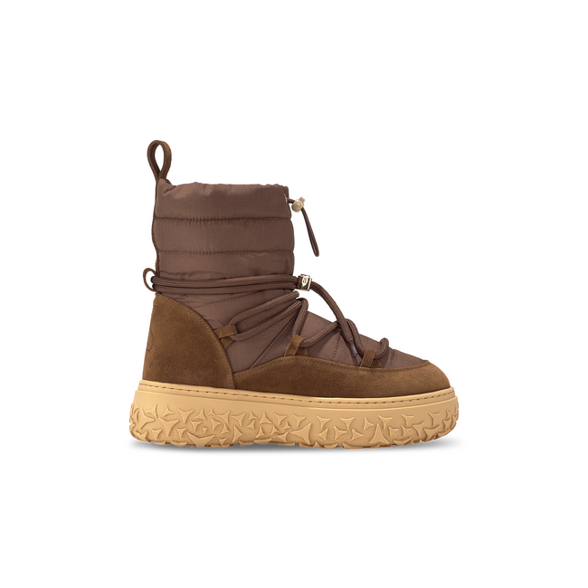 Inuikii Damen Schuhe Technical Suede Farbe: Brown