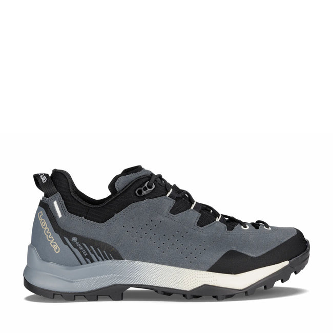 Lowa Herren Schuh EXPLORER GTX LO Farbe: schieferblau/schwarz