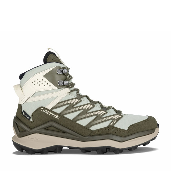 LowaDamen Schuhe MADDOX PRO GTX MID Farbe: oliv/beige