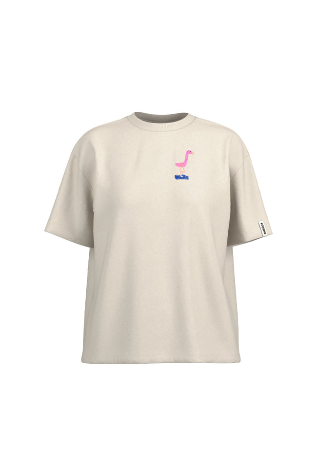 Maloja Damen SpreeM. T-Shirt Farbe: natural flamingo