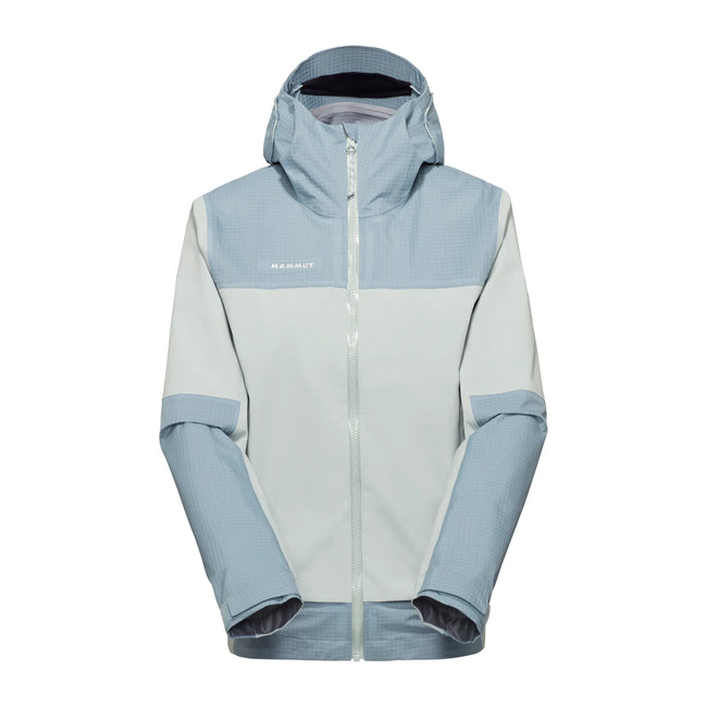 Mammut Damen Ducan Guide HS Hooded Jacket Farbe: silver sage-nebla