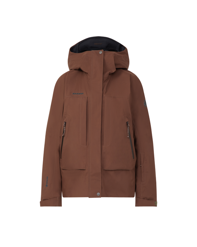 Mammut Damen Haldigrat GTX HS Thermo Hooded Jacket Farbe: Soil