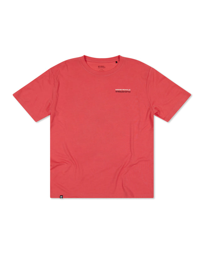 Mons Royale Damen Icon Merino T-Shirt Farbe: Watermelon