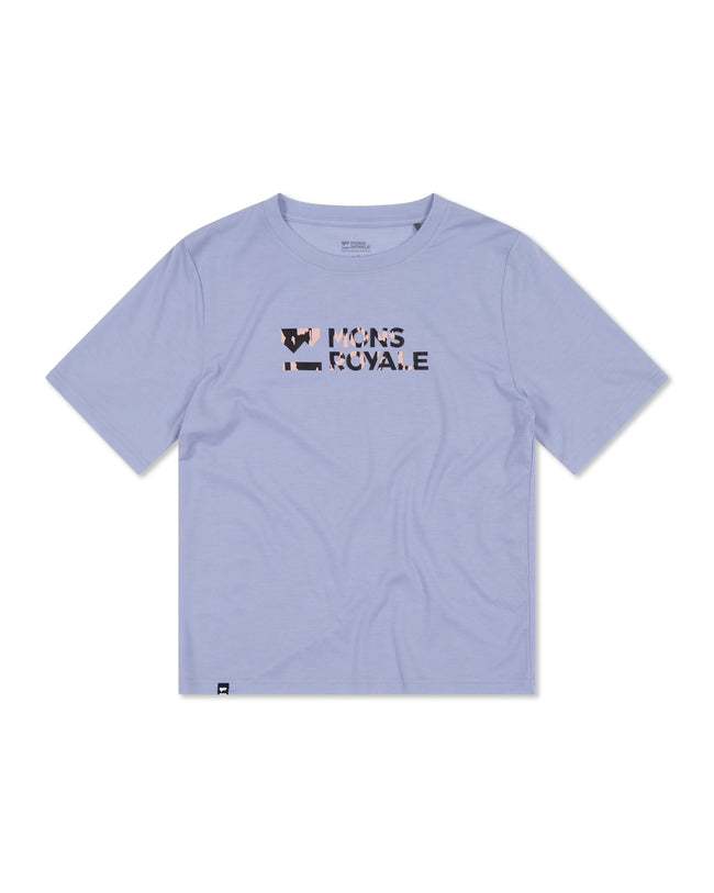 Mons Royale Damen Icon Relaxed Tee Farbe: Skyline