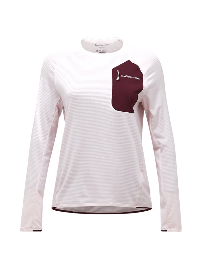 Peak Performance Damen Freelight Polartec Grid Farbe: Frosted Blossom/Porto