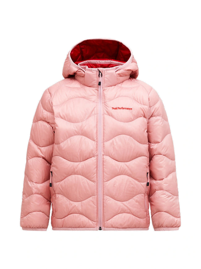 Peak Performance Kinder Helium Down Hood Jacket Farbe: Warm Blush