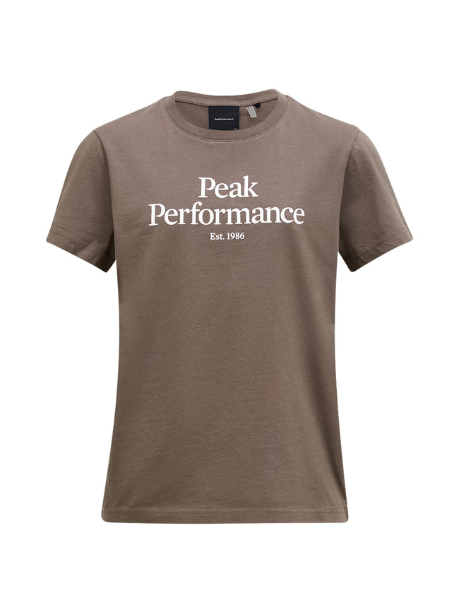 Peak Performance Kinder Original T-Shirt Farbe: Terrain Tan