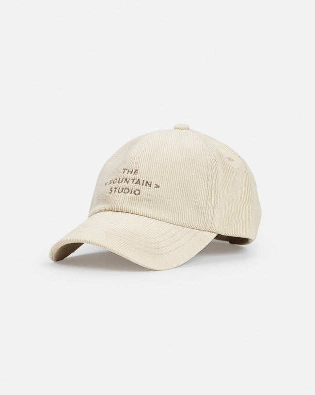 The Mountain Studio Unisex Cord Classic Cap Farbe: Almond Milk