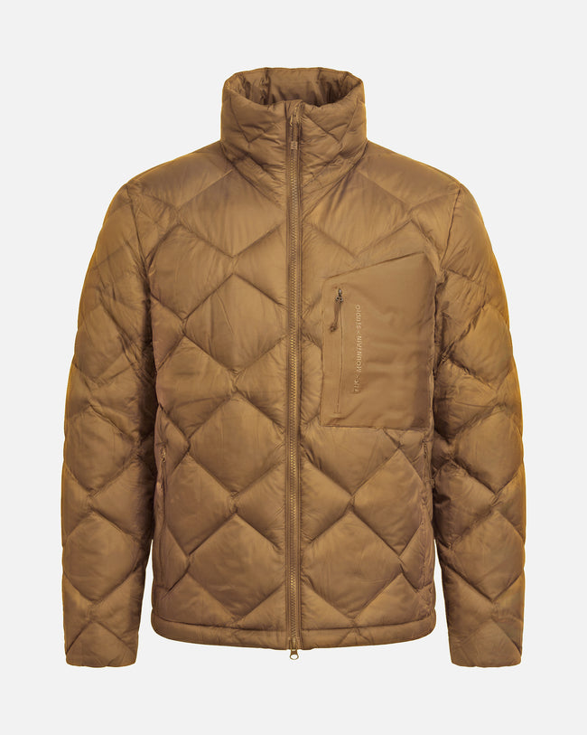 The Mountain Studio Herren Ultralight Down Hood Jacket Farbe: Otter