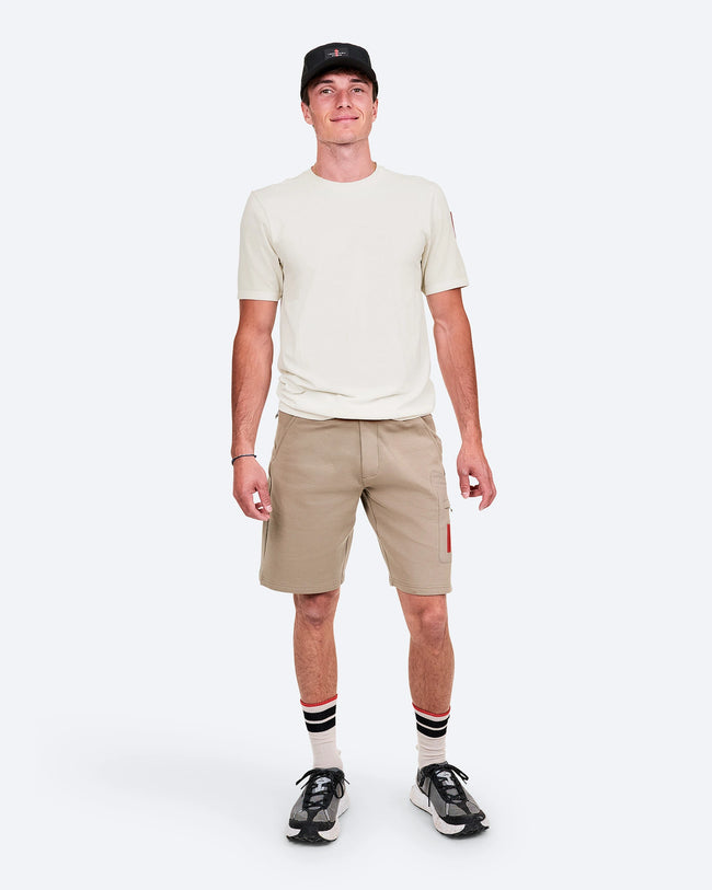 The Mountain Studio Herren Cotton Tech Shorts Farbe: Brindle