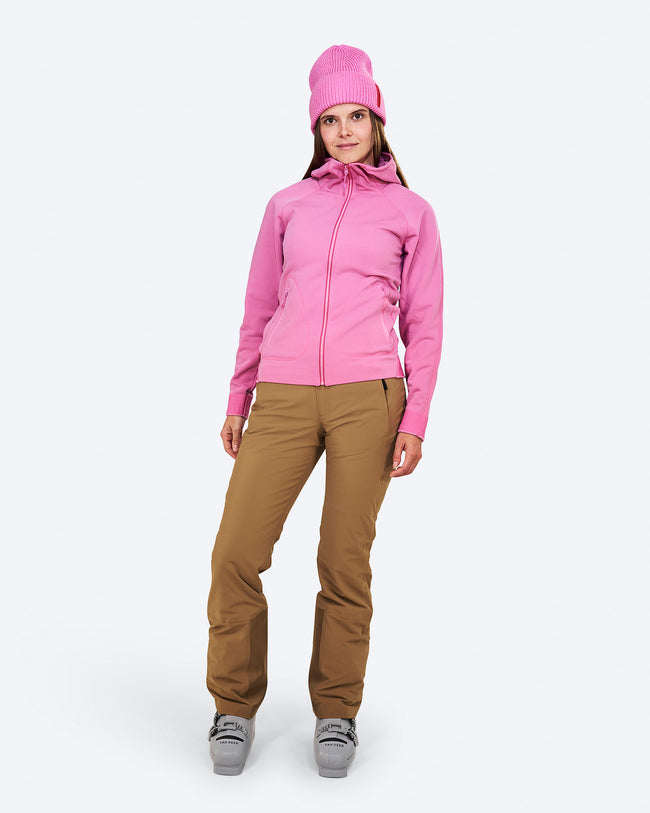 The Mountain Studio Damen Tech Fleece Hood Farbe: Strawberry Moon