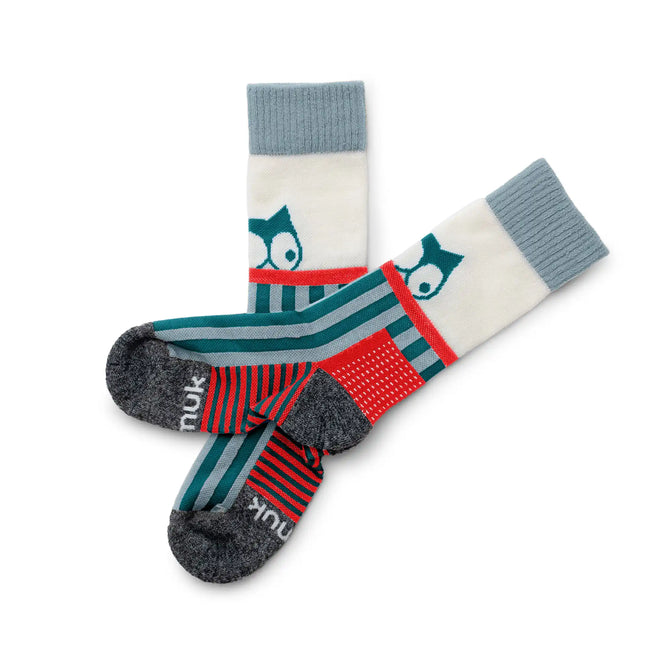 namuk Kinder Gusto Merino Wandersocken Farbe: Deep Petrol/Ice Blue