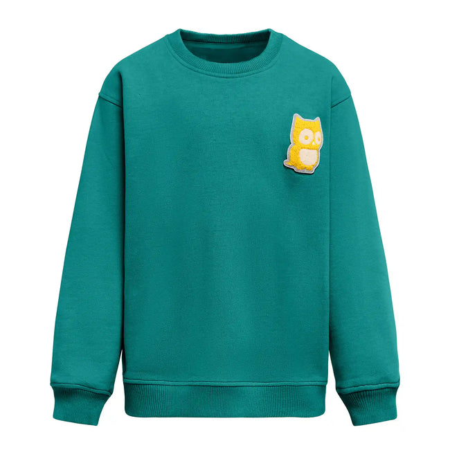 namuk Kinder Macem Pullover Farbe: Jade Green