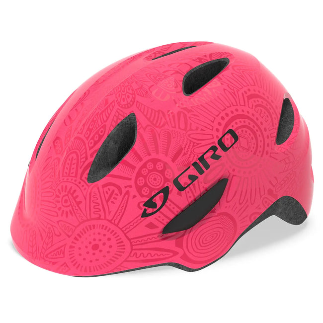 Giro Kinder Scamp MIPS Helmet Farbe: Bright Pink / Pearl